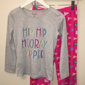 Girls Long Sleeve Pajama Set 10/12